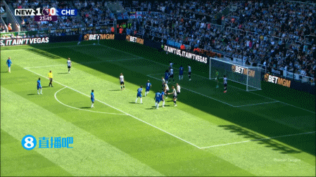 j9九游会老哥俱乐部交流半场-纽卡1-0十人切尔西，托纳利开场112秒破门，杰克逊肘击直红